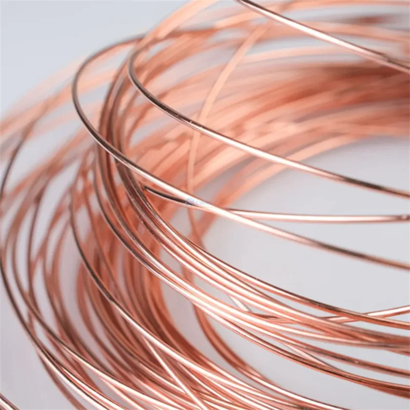 New Technology Small Copper Wire Malleable 1mm Thin Copper Wire for Storage Device Wiring