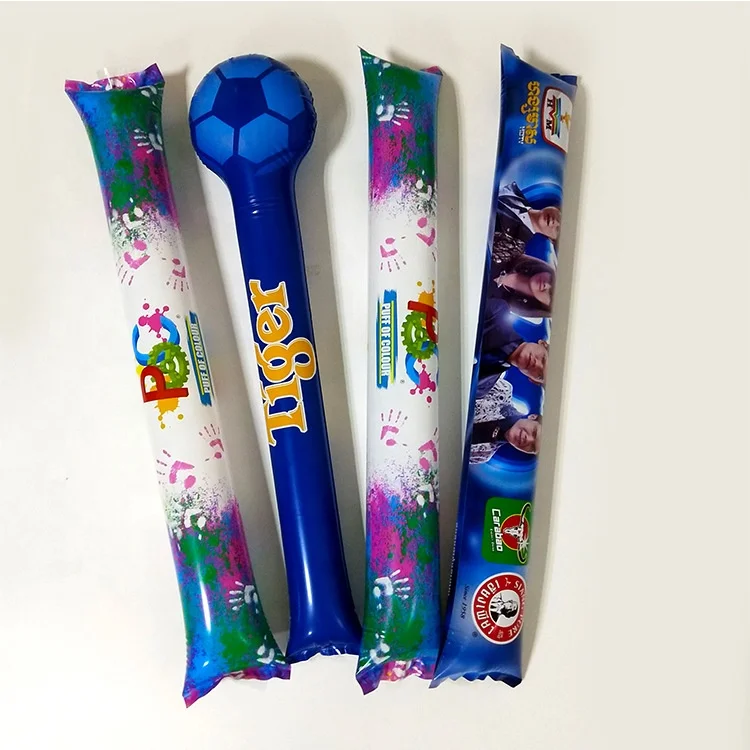 Event Promotional Printed Custom PE Inflat Cheering Bang Bang Stick