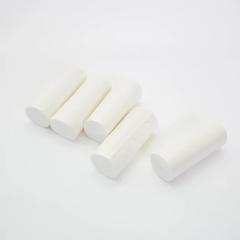 white/blue medical absorbent individual rolling orthopedic padding