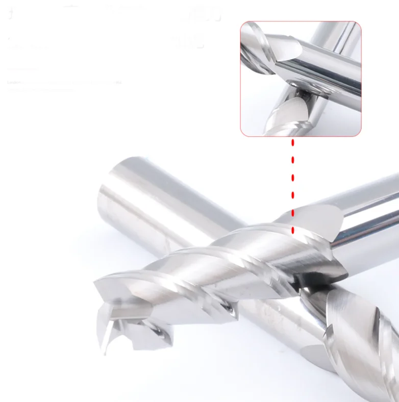 45 degree milling cutter 3 flutes Hot Selling HRC45 3mm End Mill Cutter for Metal stainless steel Aluminum Milling Cutter Bit