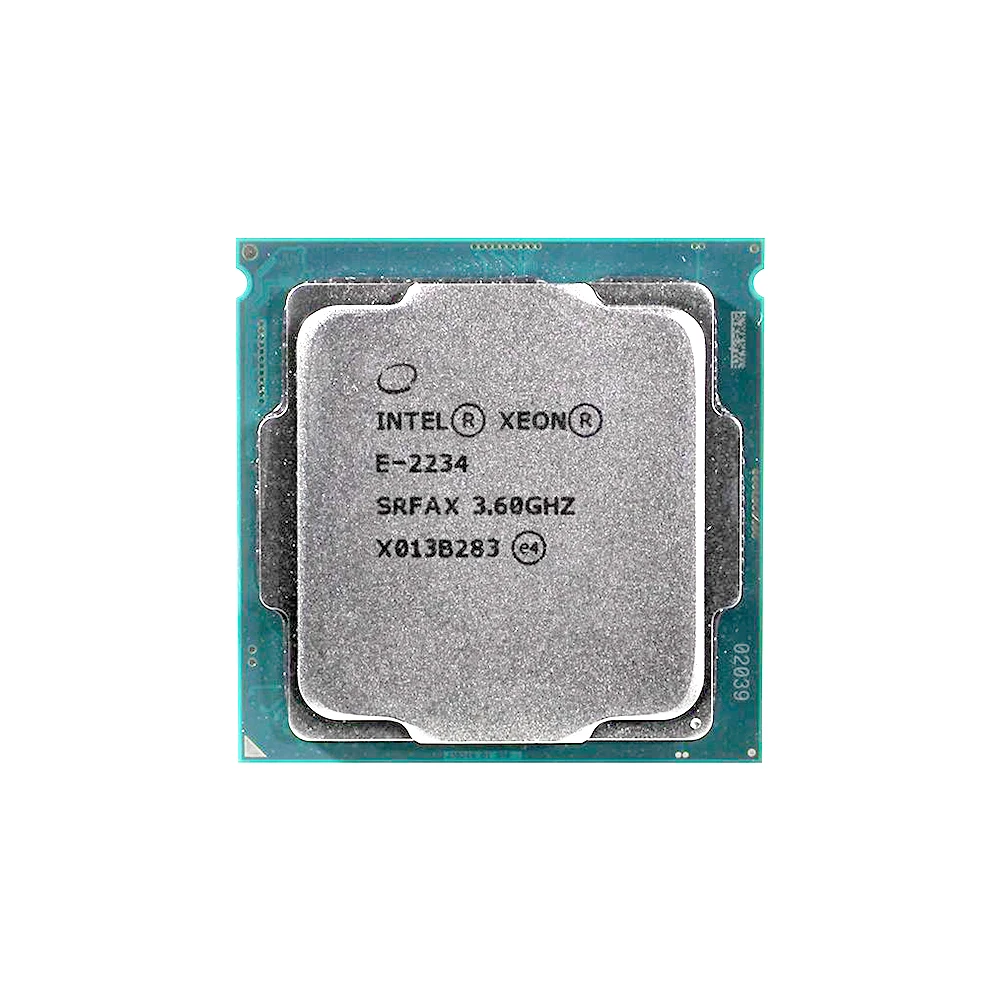 Процессор Intel Xeon E сокет 1151 3 6 ГГц 4 ядра 71 Вт E-2234 процессора