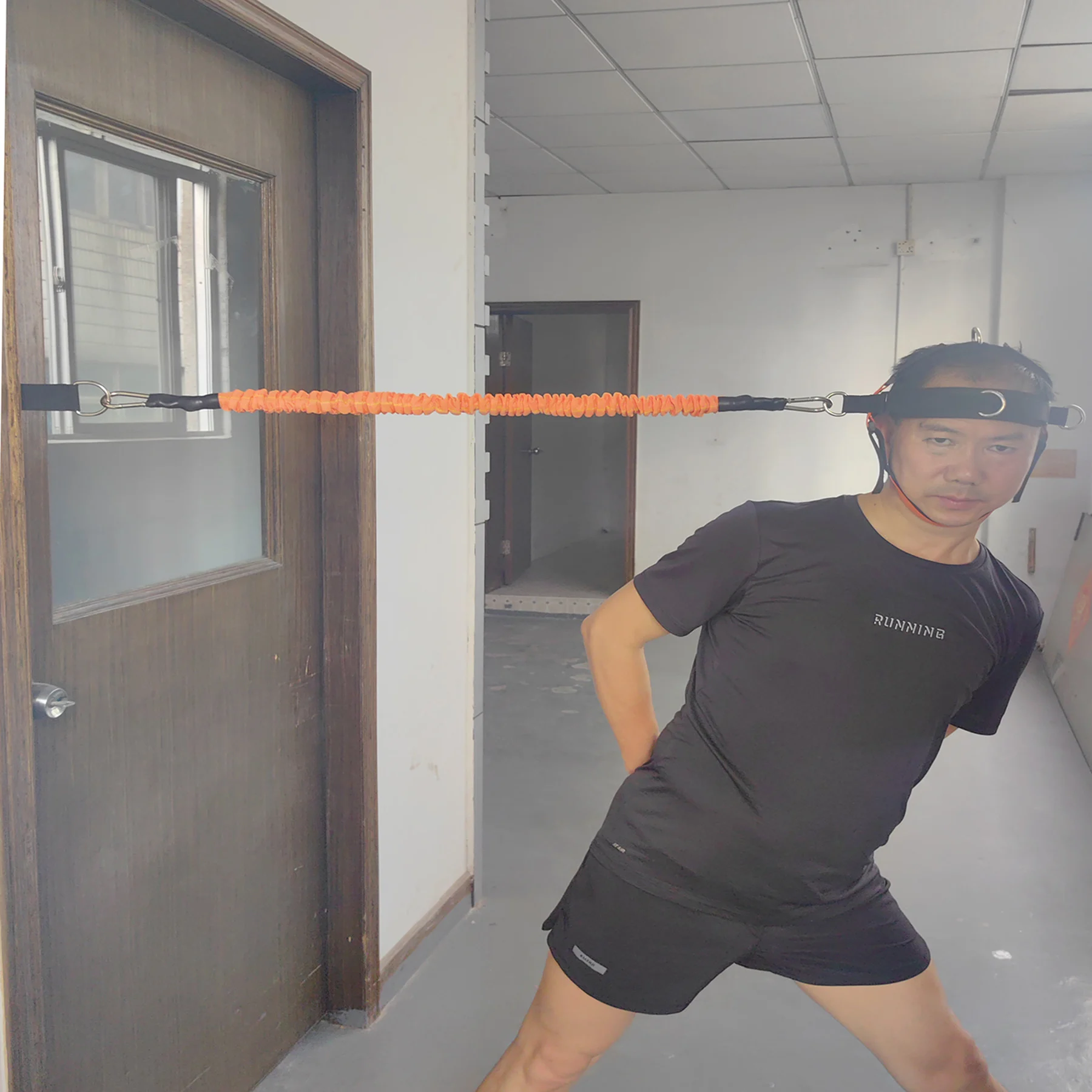 Gymarts Gym Band Head Harness with Resistance band for head Exercise