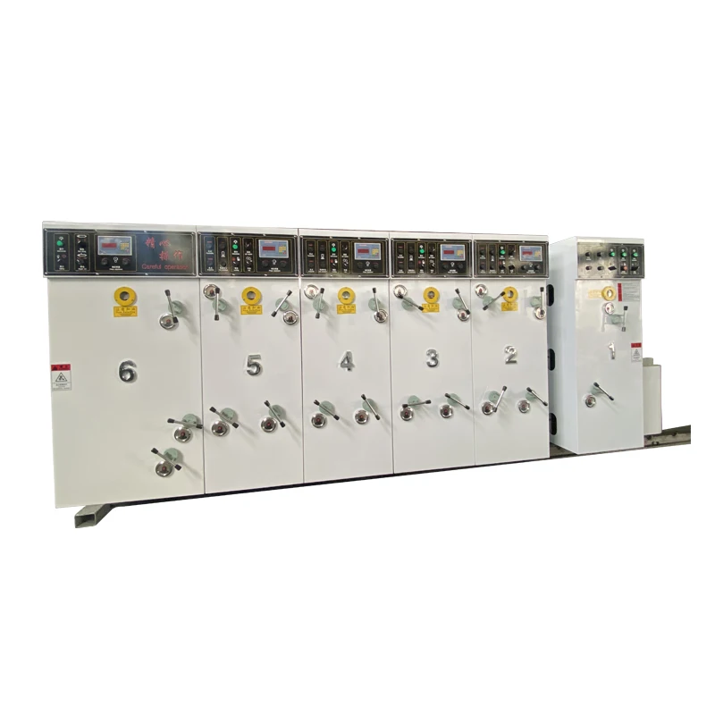 Full Automatic high Speed flexo printer slotter die cutting Carton printing machinery