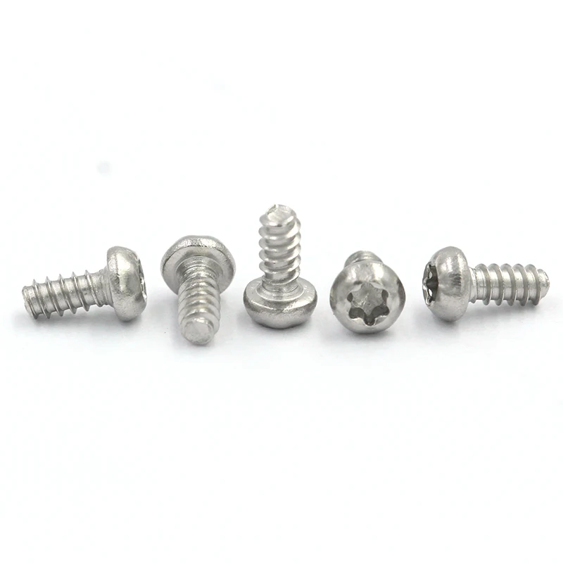 #6 pan tornillos m1.2 m2 m3 m4 screw tornillo Micro torx screw thread forming screw for plastic