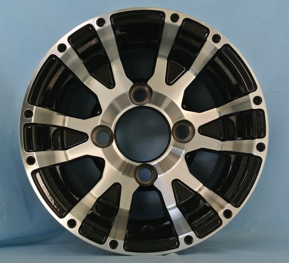 10 inch 12 inch 10x7 12x7 4x101.6 et -22 -25 cb 67.8 72 deep dish alloy atv wheel for sale