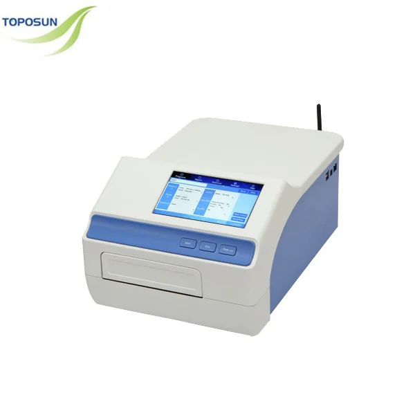  TPS-AMR100 иммуноферментный контрольно-измерительный прибор Elisa Считыватель Штрих-кода с 96 скважин пластина 340-750nm диапазон длин волн