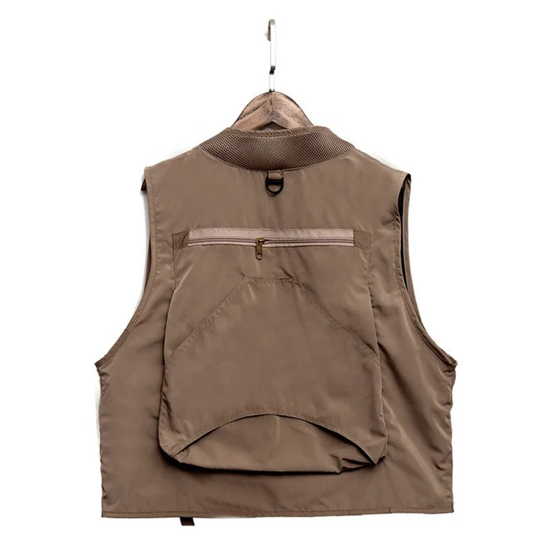 
multi-pockets Outdoor Quick Dry hunting hiking vest fly Fishing gilet 