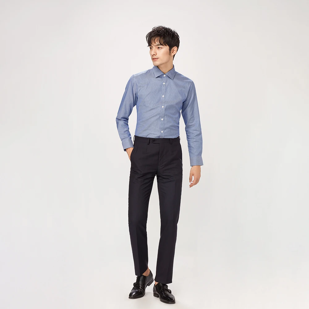 Мужская рубашка с длинным рукавом Kutesmart, повседневная клетчатая рубашка из 100% хлопка в клетку, быстрая доставка