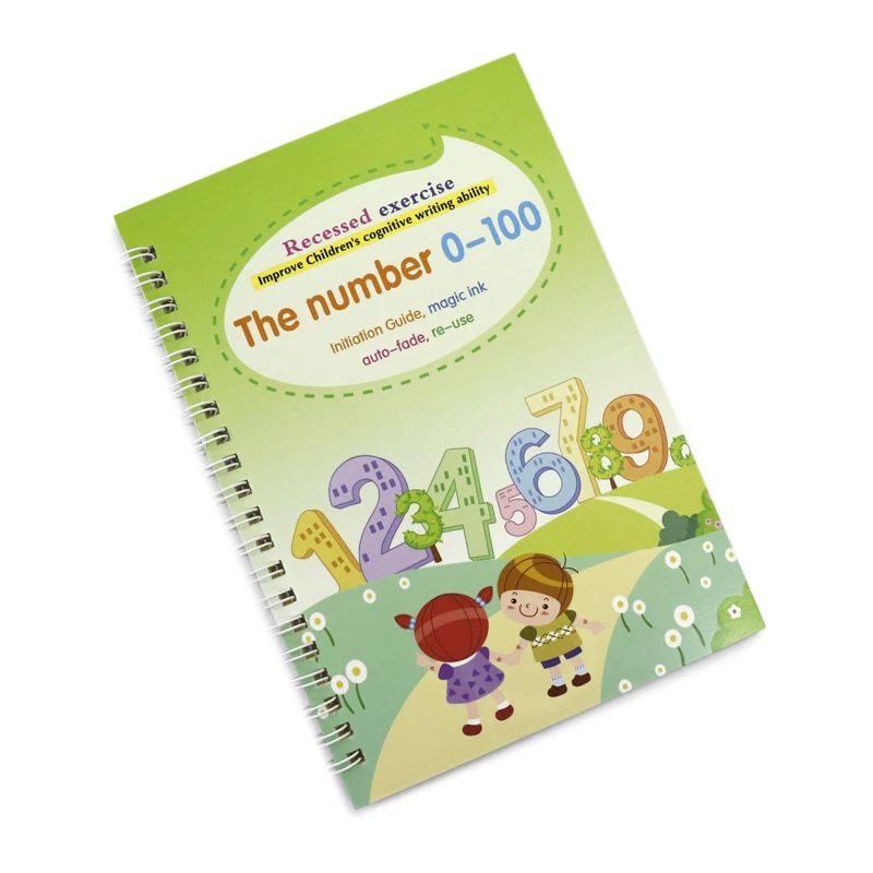 Kids Children Groove Drawing Painting Book Reusable Popular Magic Copybook For Kids Notebook