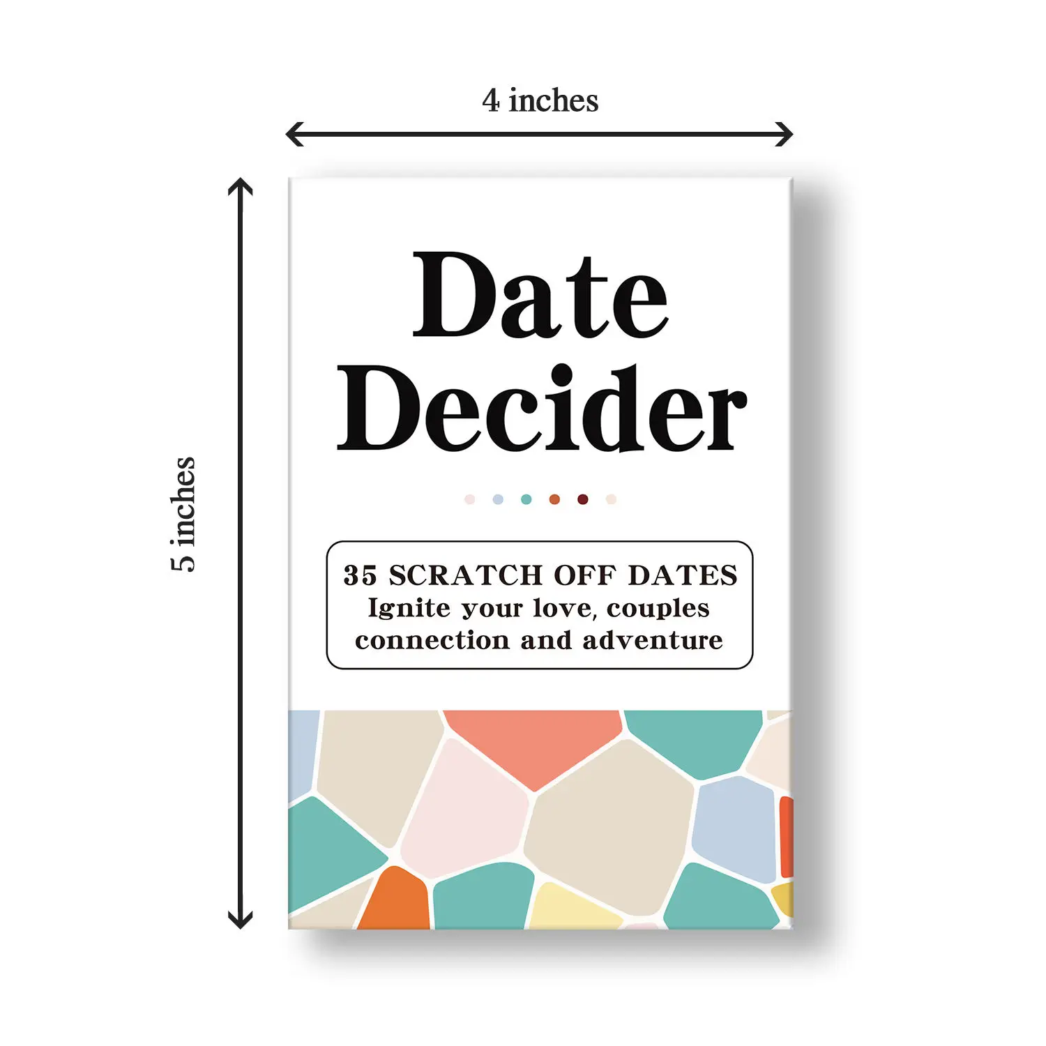 Couple Gift Game Romantic Scratch Off Card Personalized Date Night Scratch-Off Cards for Couple