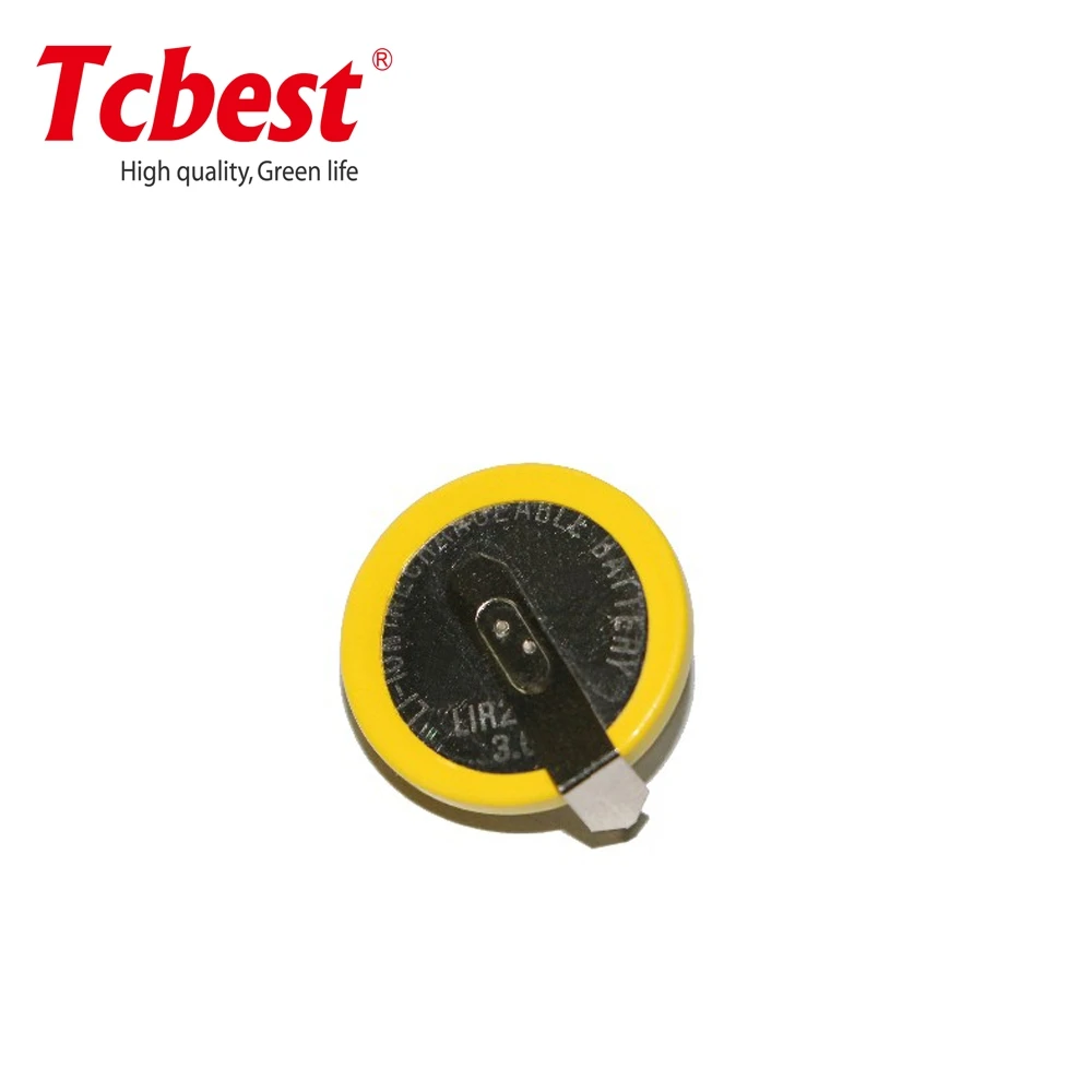 LIR1620 3.7V Rechargeable Lithium Ion Button Cell Battery for Hearing aid,smart watch lithium battery