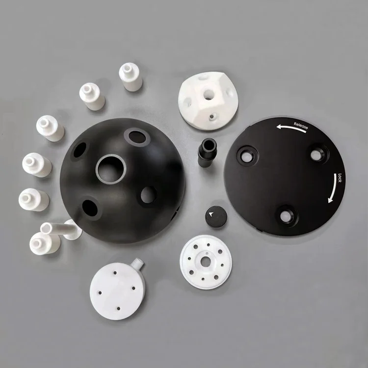 OEM Customized Precision Machining Parts Strong Engineering Manufacture Plastic Parts ABS Acrylic Delrin CNC Machining Service