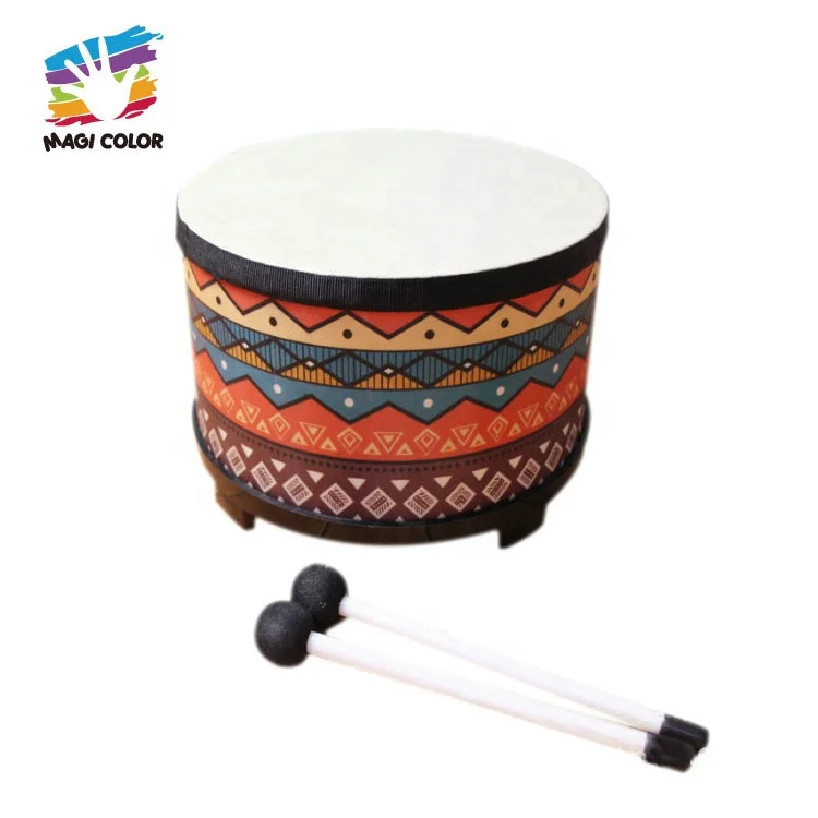 High quality music instrument tambourine with plywood drum shells for kids W07J052