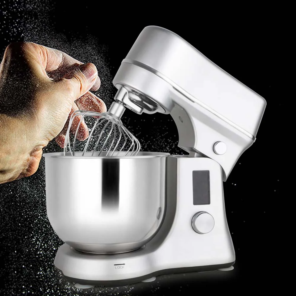 6L Electric Cake Dough Mixer Planetary Egg Mixer  Kitchen Stand Food Mixers