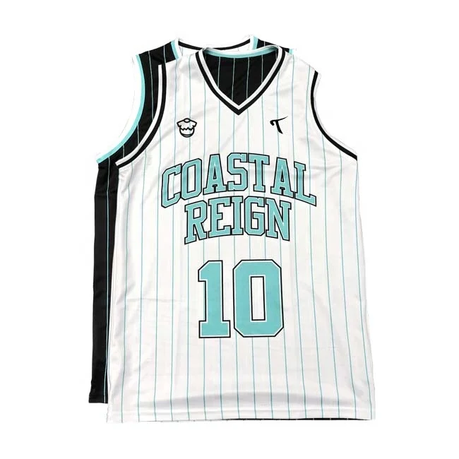 Custom reversible basketball jersey design sports jersey sublimation double side mesh basketball uniform jerseys