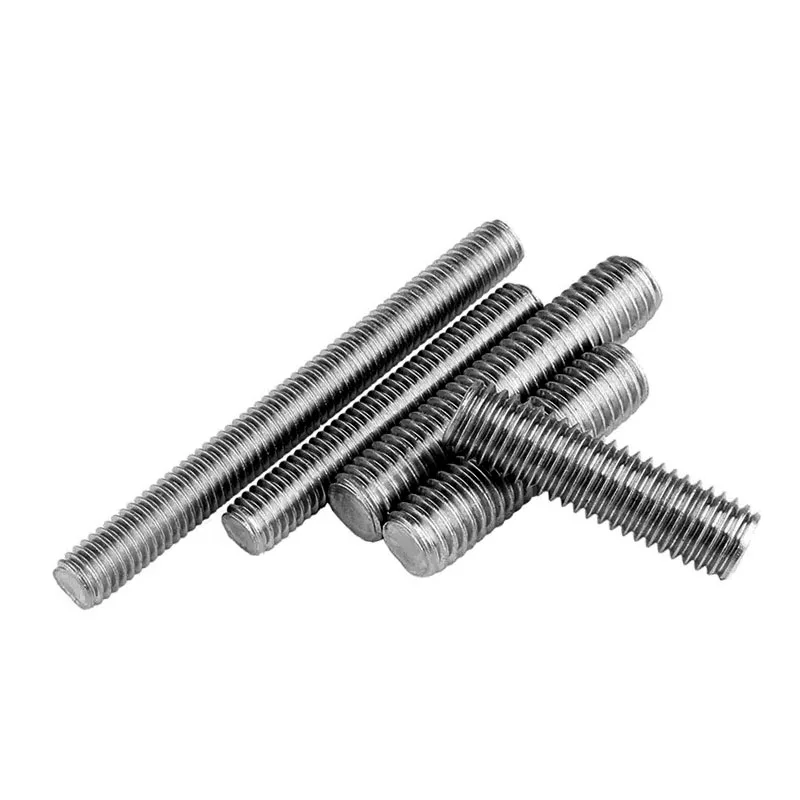 Customization M8 titanium rod full threaded rods double end stud bolt for construction