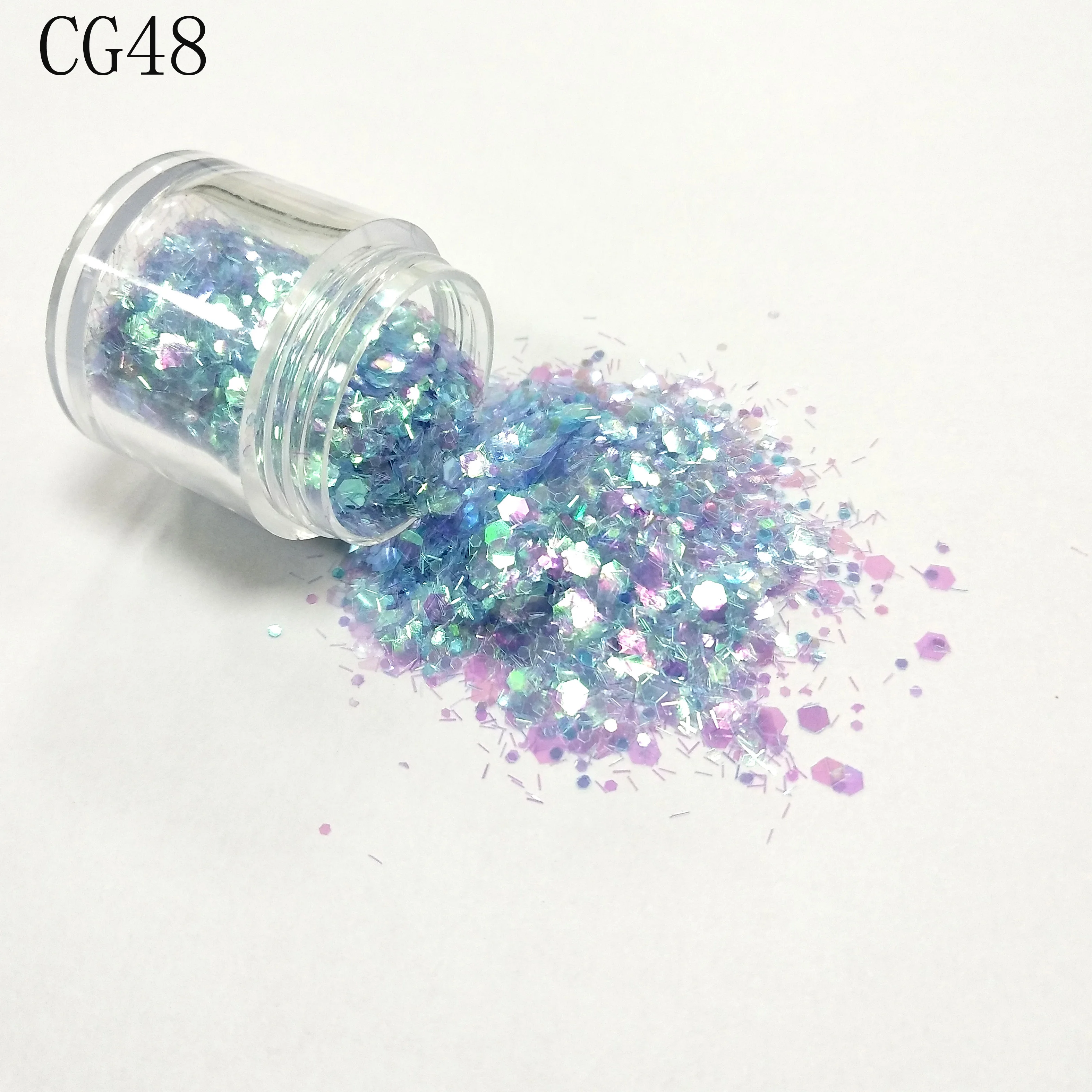 5kgG Holographic Chunky Glitter Bulk Mix Hexagon Sparkly Flakes Sequins For Nail Art Decorations Gel Polish Manicure Accessories