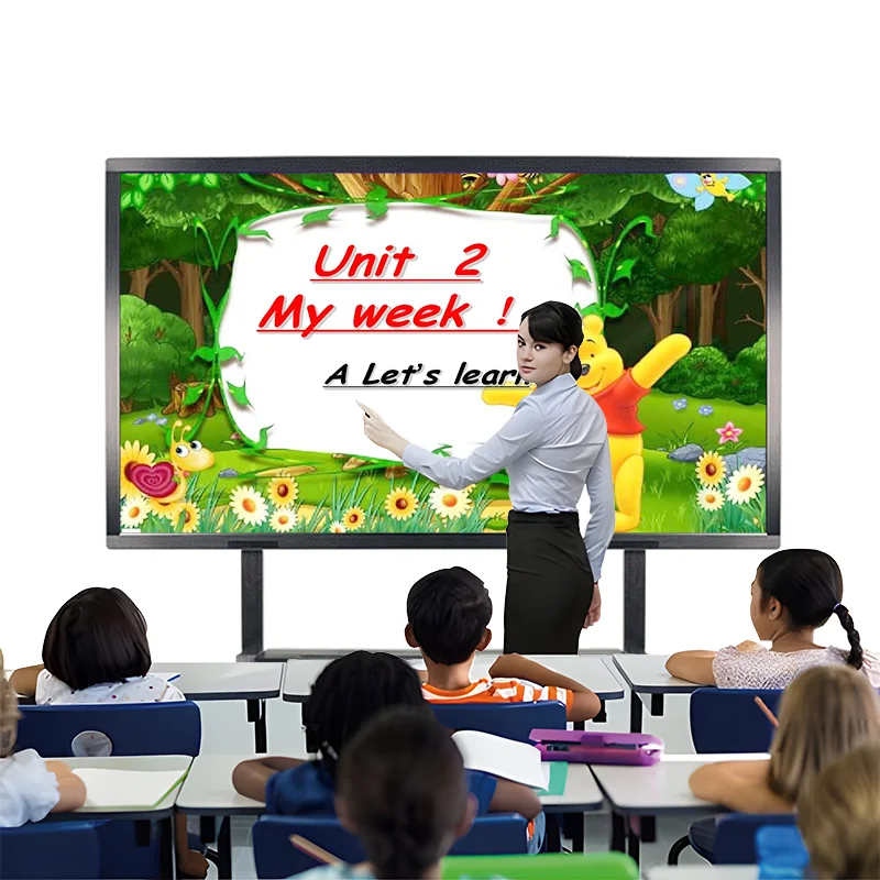65 75 85 Inch Interactive Whiteboard Smart Touch Screen Whiteboard LCD Interactive Whiteboard For E-learning