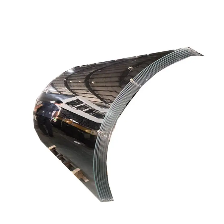 Hot Selling High Quality Chinese Wholesale Price PVB SGP Clear Toughened  Curved Tempered Laminated Glass