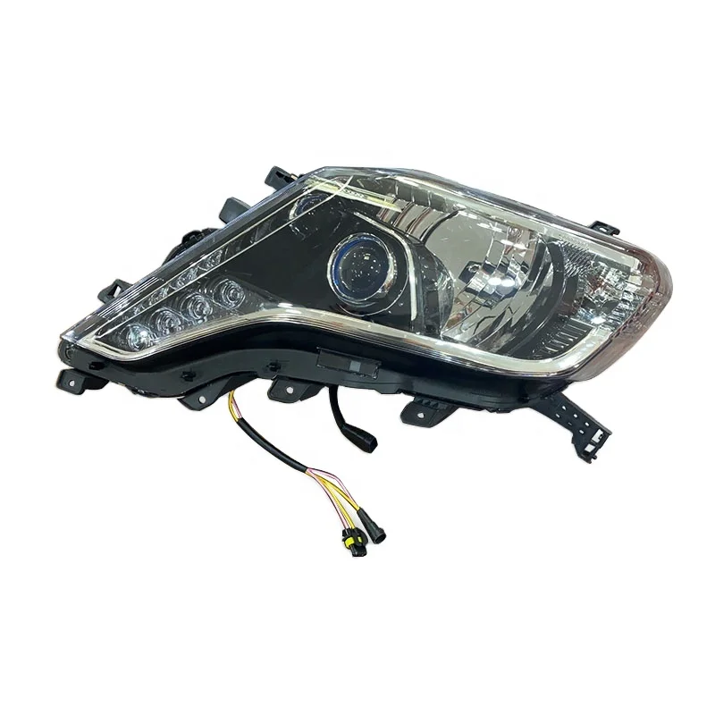 Auto Parts Front Headlights for PRADOO 2014-2016 YEAR Halogen Upgrade Hid Xenon