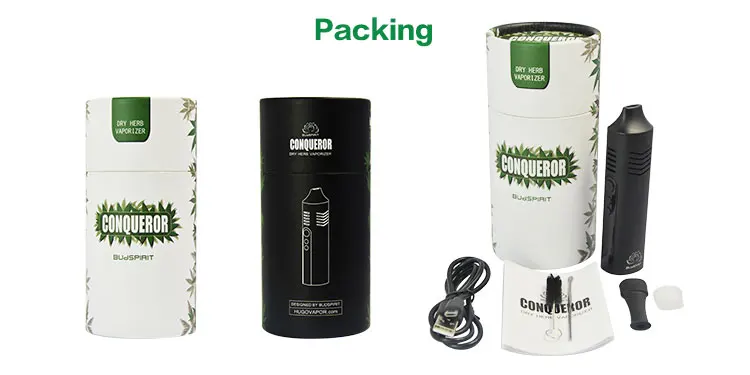 2019 trending products High quality 2200mAh convection dry herb vaporizer huge conqueror /Pathfinder from one light year company