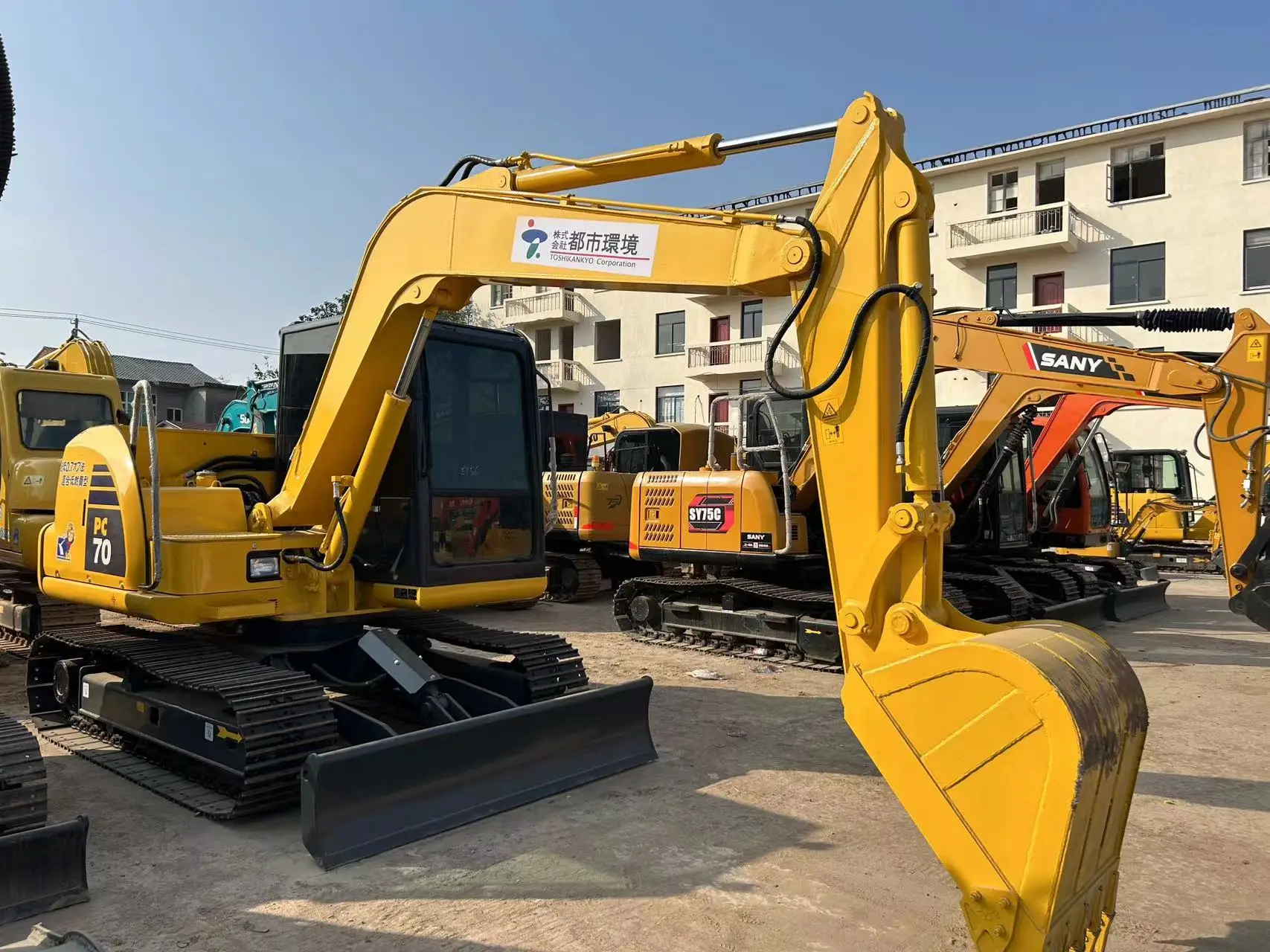Hot Market Sale Original Japan Komatsu PC70-8 7T With Excellent Performance Good Condition Best After-Sales Service Lowest Price