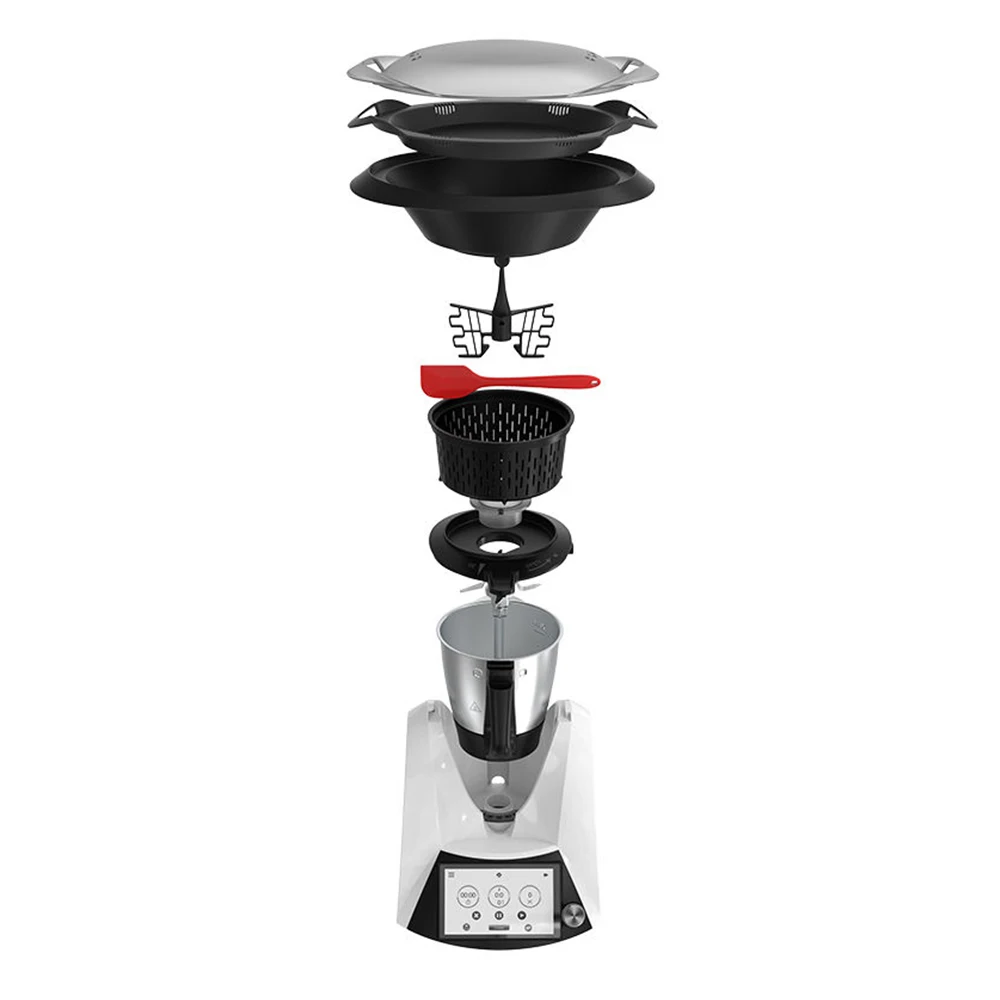 OEM multi purpose multifunction mini stainless steel yam pounder kitchen chopper machine food processor with meat grinder