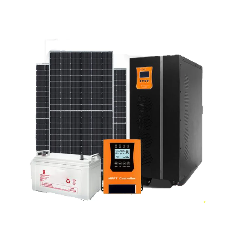 Panel Solar Kit Completo Three Phase 20kw 25kw 30kw SUN- 20 / 25 / 30 / 40 / 50 K-SG01HP3-EU Hybrid Solar System Deye Inverter