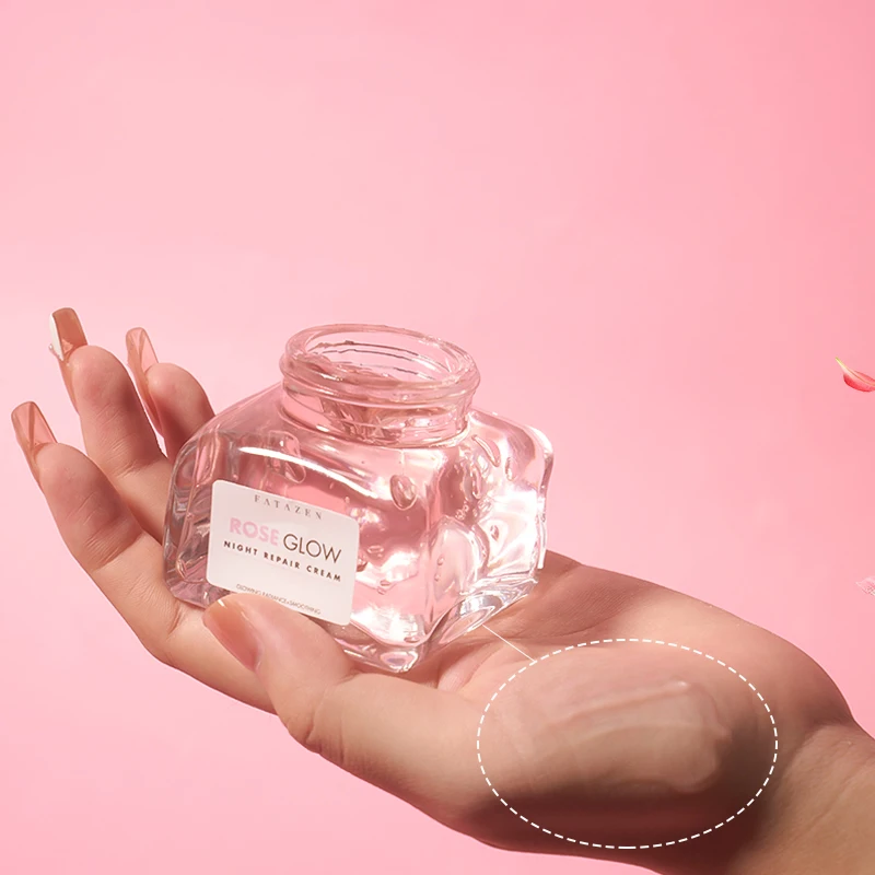 Wholesale Deep Hydration Damascus Rose Jelly Mask Face Gel Mask OEM Skin Care Whitening Smoothing Extract Facial Sleeping Mask