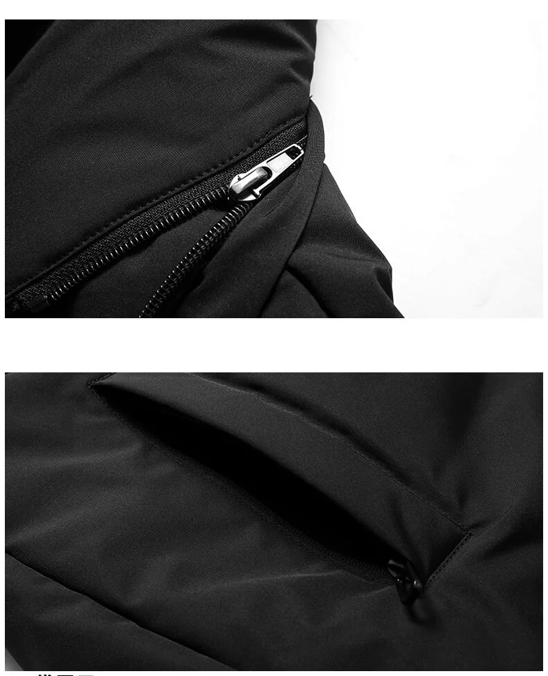 Waterproof Winter Coat Thick Cotton Jacket with Long Length Elegant Overcoat Style Extended Warm down Outerwear