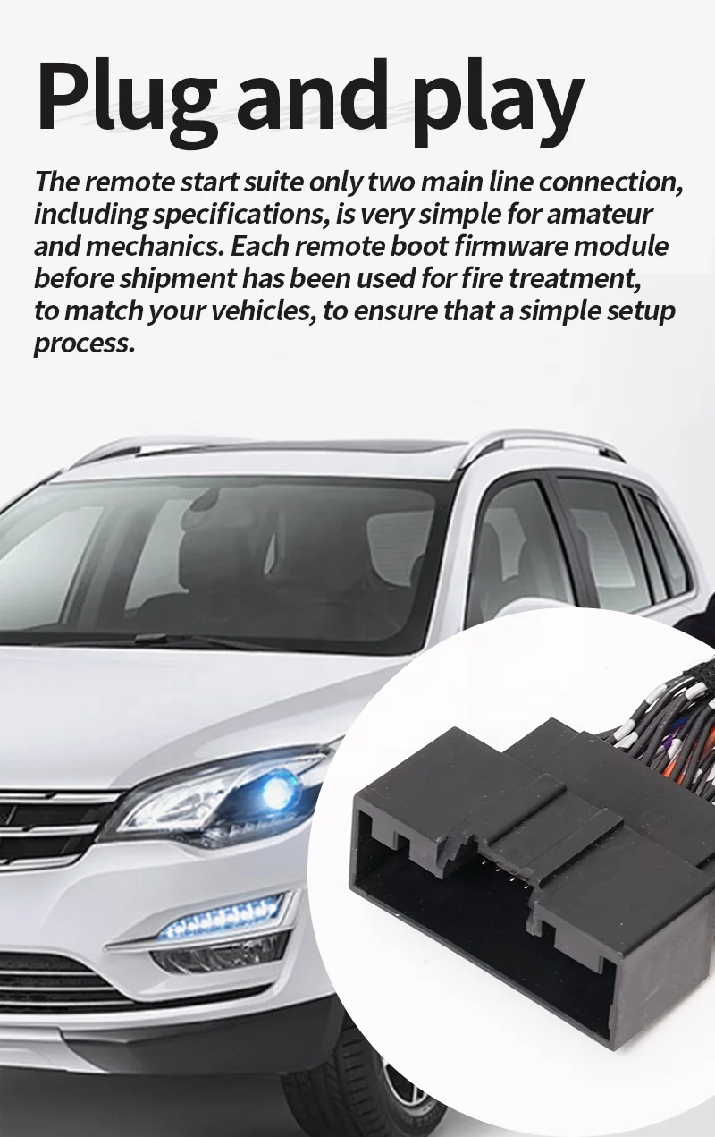 Land cruiser Plug And Play CAN-шина на большие расстояния GSM GPS смартфон управление через приложение смарт-ключ дистанционный запуск двигателя остановка