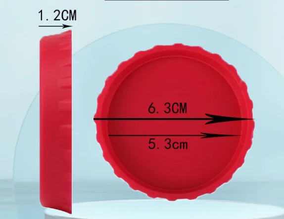 2024accept custom logo plastic Silicone Soda Can Lids cover Reusable Beer Can Top Cover Silicone Can Stopper silicone food cover