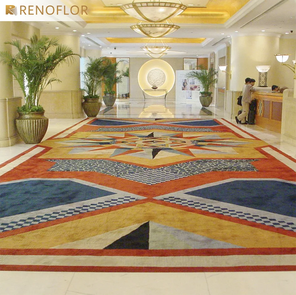 China Manufacturer Directly Best Price Handwoven Washable Reversible Custom Handmade Wool Carpet