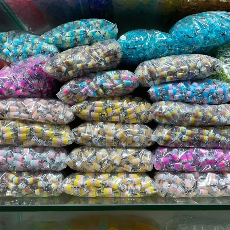 2024 minitype diy shop resin kitchen toy tea cups drinks bottle cartoon cute decorative small figurines wholesale children toy