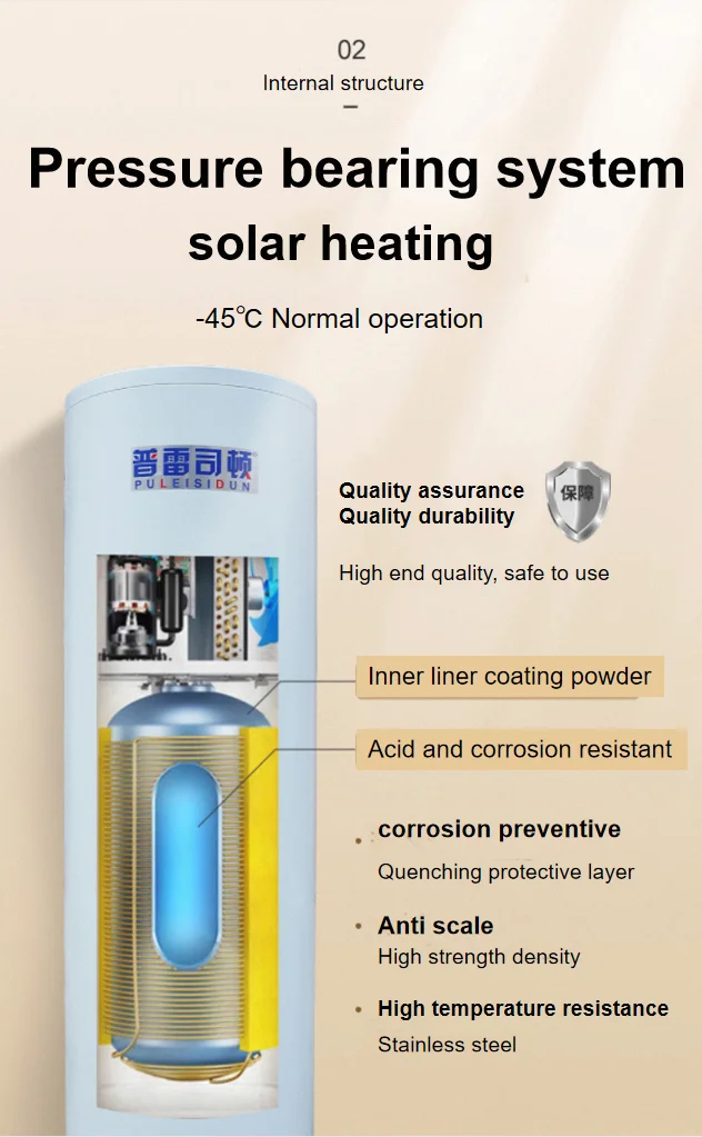 Wholesale Custom ODM OEM Supplier Hot Pressurized Residential Home Hotel Low MOQ Cheap APP Air electric solar water heater price