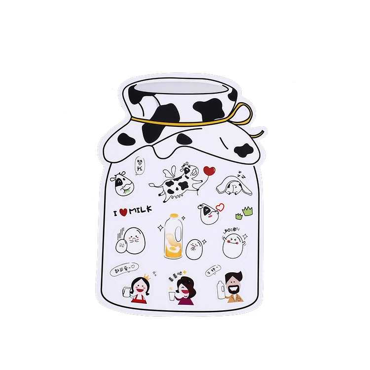 Stationery Notebook Labels Waterproof Die Cut Diary Decorative Sticker Cartoon Stickers For Kids