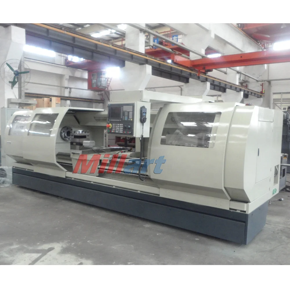 CK61100 Flat Bed CNC Turning Lathe Machine Center/Heavy Duty Machine Price/Horizontal Flat Bed CNC Lathe