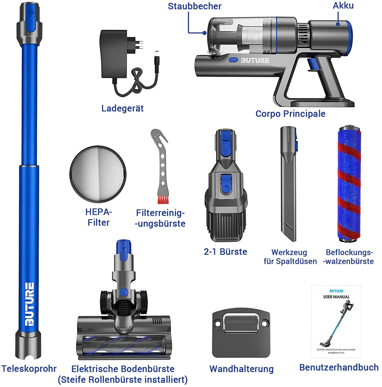 Whole Sale  30Kpa Handheld Led Headlight Wireless  High Quality  350W Vacuum  Cleaner
