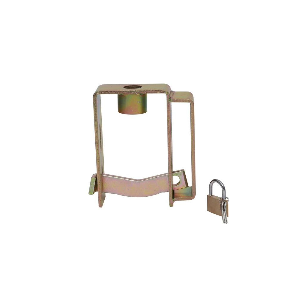 
Hot Sale Factory Supply Trailer Hitch Locks Rope Pulley Blocks Coupler Lock 