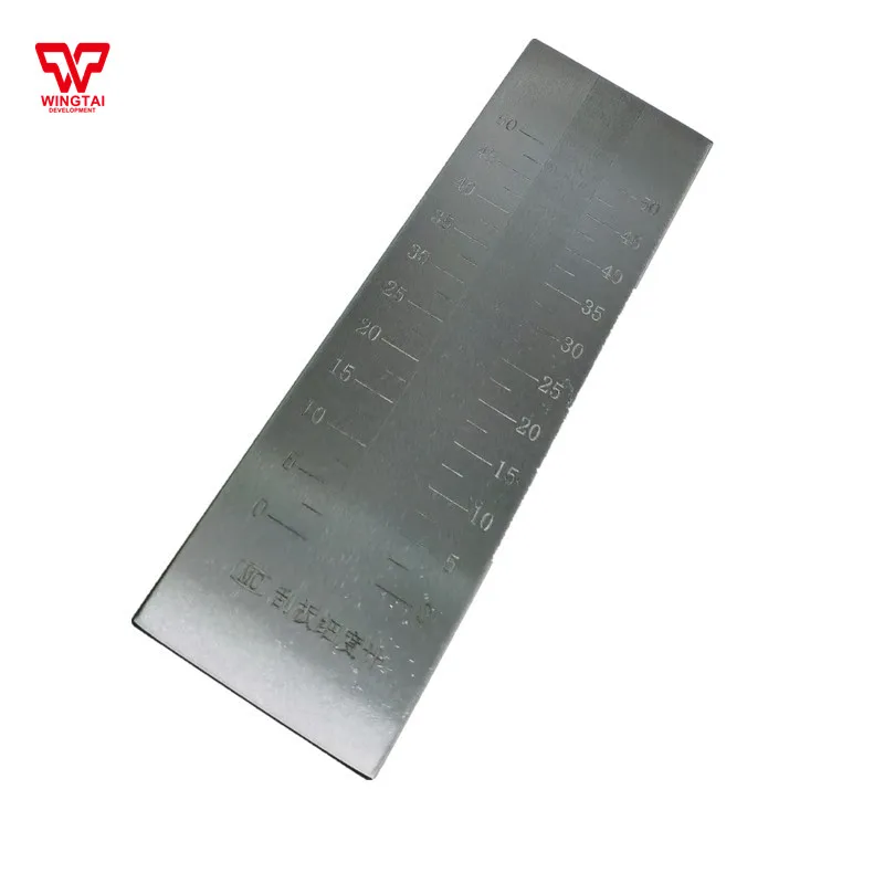 QXD (0--50) Paint Grindometer stainless steel Grind gauge Single Groove Grindometer