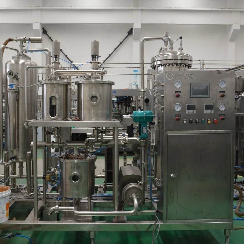 Whole Carbonated Beverage Manufacturing Equipment  Line