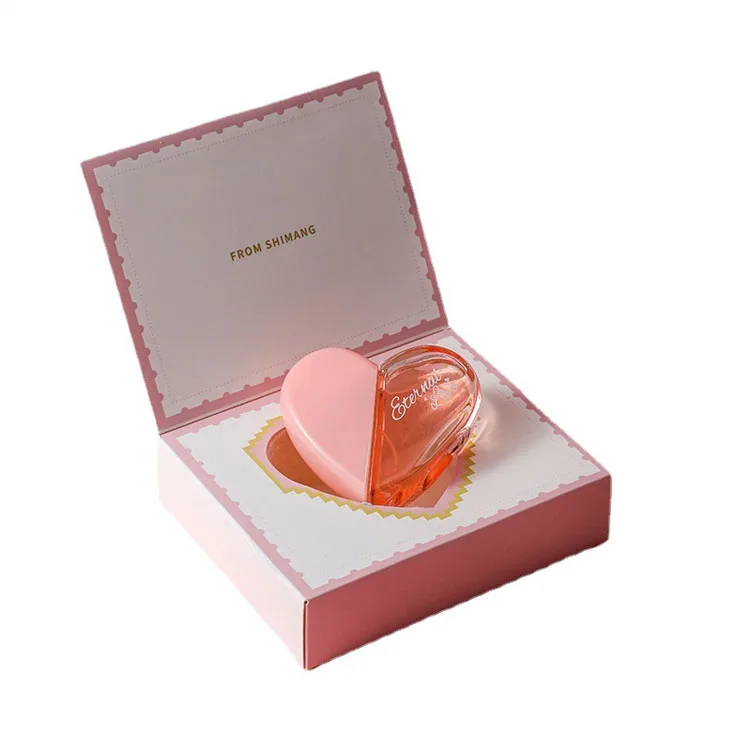 New Style Long Lasting Fragrance Heart Shaped Perfume Gift for Girls First Love in Paris Perfume With Gift Box