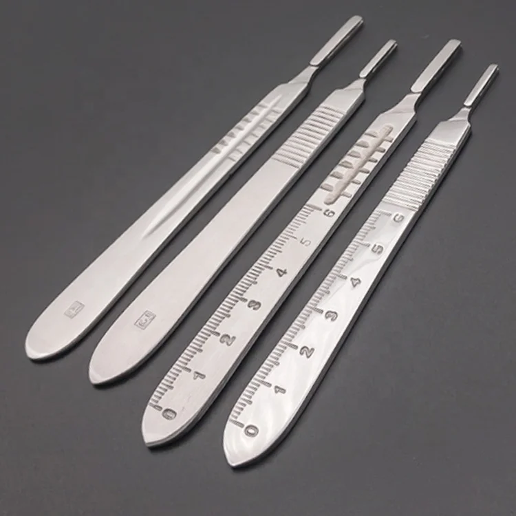 Factory Wholesale Medical Safety Surgical Blade Scalpel With Plastic Handle
