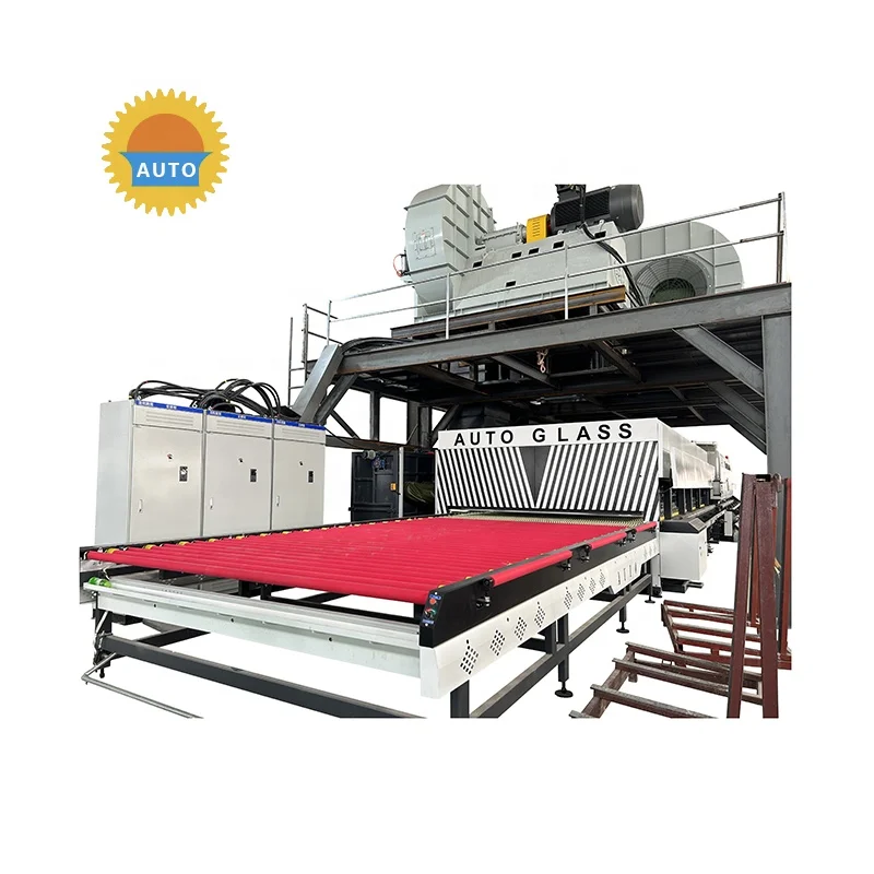 Horizontal glass temper oven customize glass temper furnaces flat safety glass tempering machine