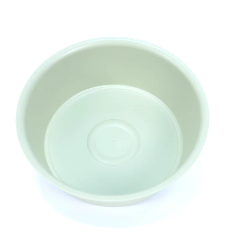 High Quality Eco-Friendly PP Plastic Round Washbasin Household Stackable Storage for Bathroom