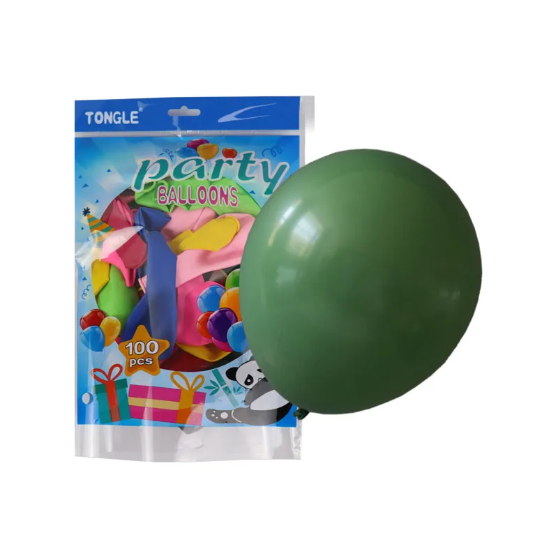 The latest 10-inch  fashion elegant luxury dazzling dark retro color Vintage latex balloon