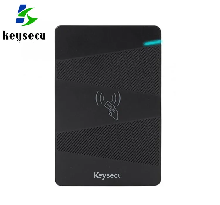 Keysecu Intelligent waterproof 125HZ RFID card reader plastic Keyless access control system