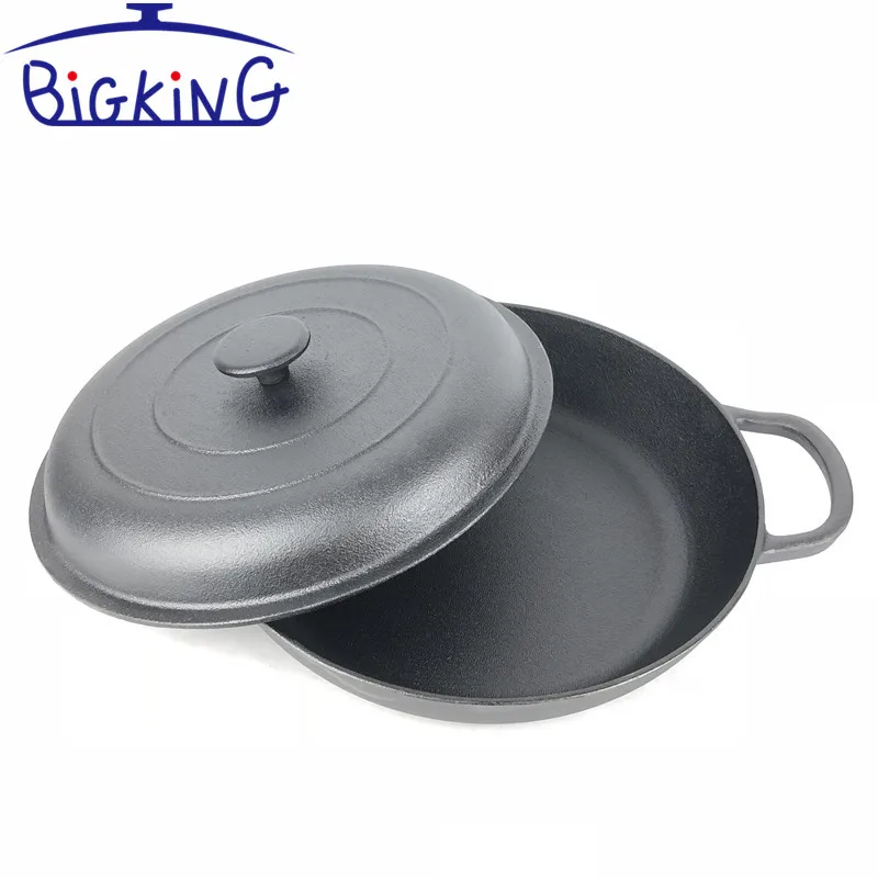 Enameled Cast Iron Casserole Braise - Pan with Cover