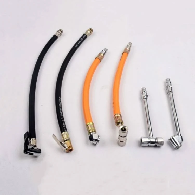 DHAC03  High Quality 1/4' NPT Female Thread Dual Head Air Chuck Straight Foot Air Chuck