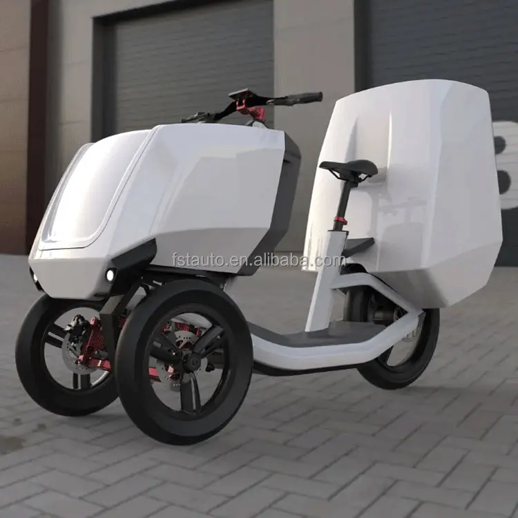 New powerful 1000w delivery bike mobility off road pedal tricycle trailer three wheel youth china 3 wheel electric cargo scooter